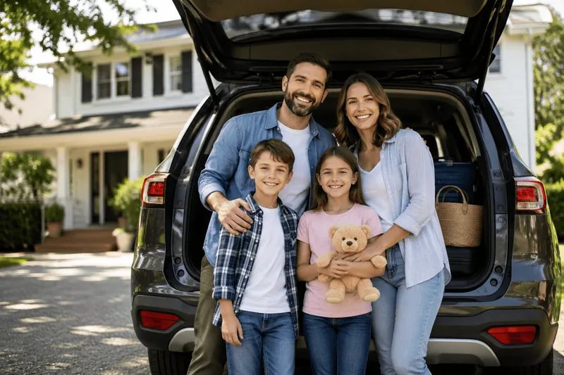 Famille et voiture